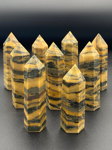 Tiger Skin Jasper Crystal Point