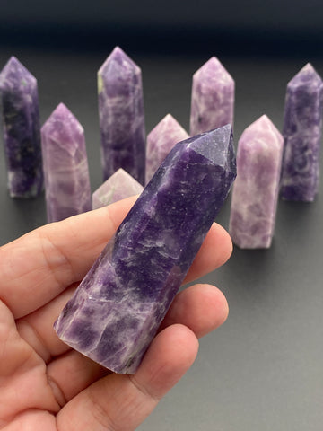 Lepidolite Points - Various Choices (74gm-111gm)