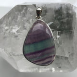 Fluorite Pendant - 925 Sterling Silver