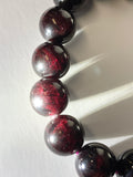 Garnet Bead Bracelet