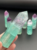 Watermelon Fluorite Points - Various Choices