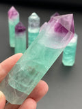 Watermelon Fluorite Points - Various Choices