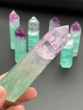 Watermelon Fluorite Points - Various Choices