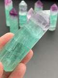 Watermelon Fluorite Points - Various Choices