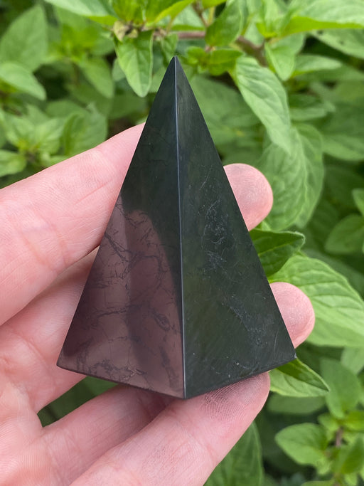 Shungite Tall Pyramid