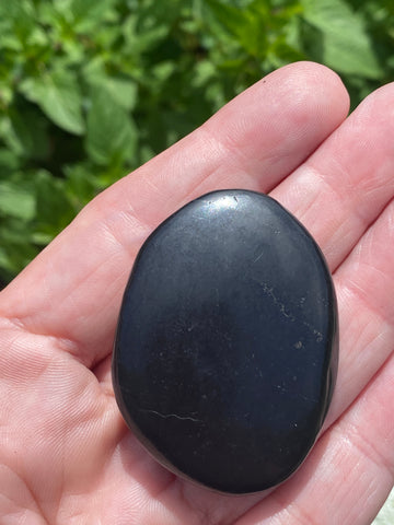 Shungite Palm Stone