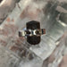 Black Tourmaline Sterling Silver Ring