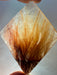 Red Gold Rutile Crystal