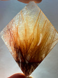 Red Gold Rutile Crystal