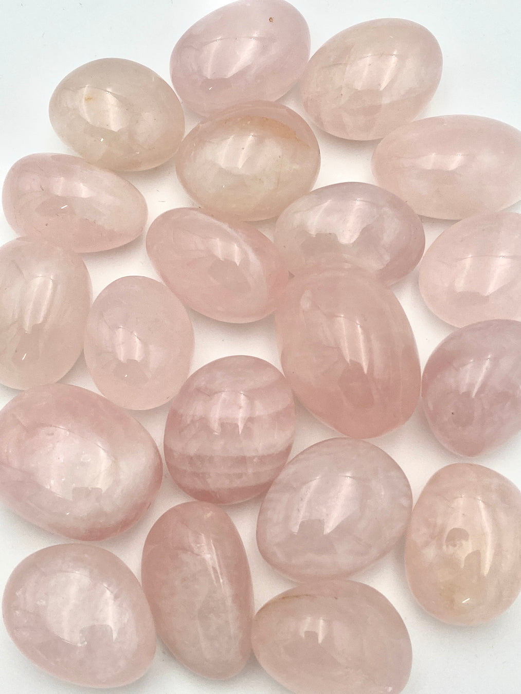Rose Quartz Crystal Tumbled Stones