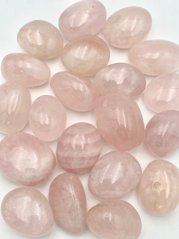 Rose Quartz Crystal Tumbled Stones