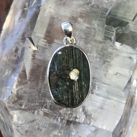 Green hot sale tourmaline pendant