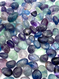 Rainbow Fluorite Tumbled Stones