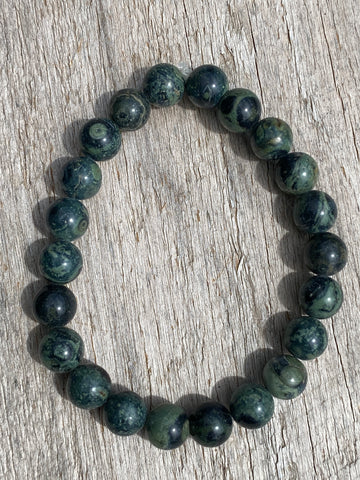 Kambaba Jasper Bead Bracelet