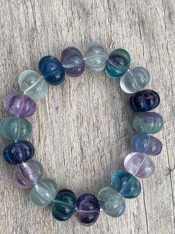 Rainbow Fluorite Bracelet