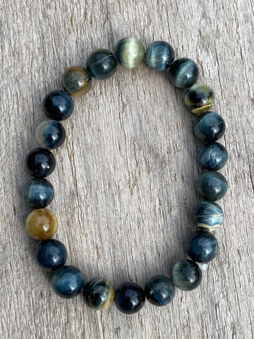 Mixed Tiger Eye Bead Bracelet