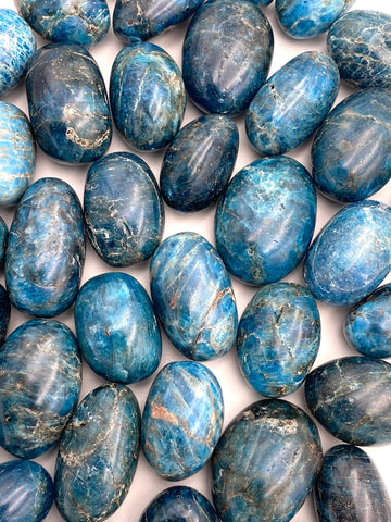 Blue Apatite Tumbled Stone