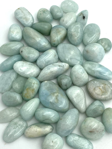 Aquamarine Tumbled Stone
