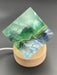 Rainbow Fluorite Crystal Cube