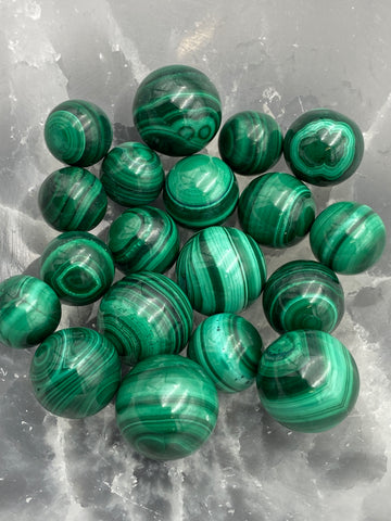 Malachite Crystal Mini Sphere