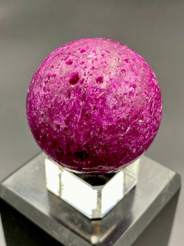 Honeycomb Ruby Sphere - High Quality