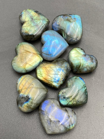 Labradorite Heart - Two Sizes