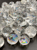 Clear Quartz Sphere Rainbow