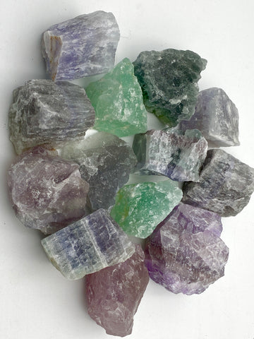 Raw Fluorite Crystal Specimen
