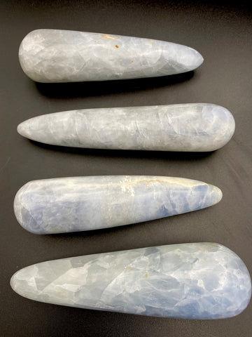 Blue Celestite Celestine Crystal Wand