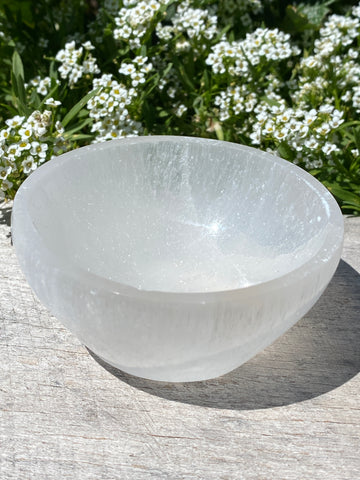 Selenite Bowl