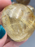 Gold Rutile Crystal Sphere