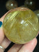 Gold Rutile Crystal Sphere