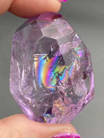 AAA Amethyst Rainbow Crystal Freeform