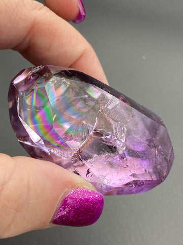 AAA Amethyst Rainbow Crystal Freeform