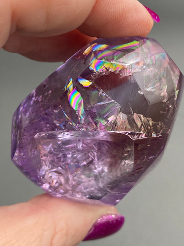 AAA Amethyst Rainbow Crystal Freeform