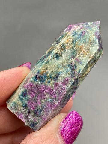 Ruby Fuchsite Point - Various Choices