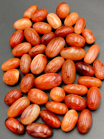 Carnelian Crystal Tumbled Stone