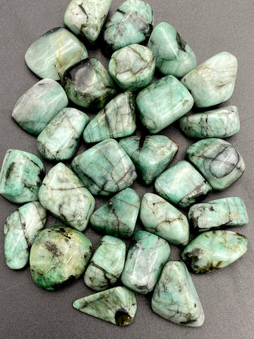 Emerald Crystal Tumbled Stone