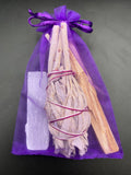 Cleansing Bundle Selenite Palo Santo White Sage