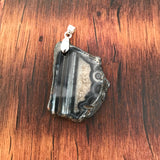 Agate Slice Pendant