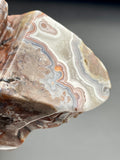 Mexico Crazy Lace Agate Skull