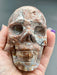 Mexico Crazy Lace Agate Skull