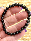 Rainbow Obsidian Bead Bracelet - Various Choices