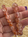 Fire Quartz Bead Bracelet