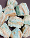 Blue Aragonite Raw Specimen Crystal