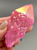 Coloured Aura Quartz Cluster Points - Various Choices