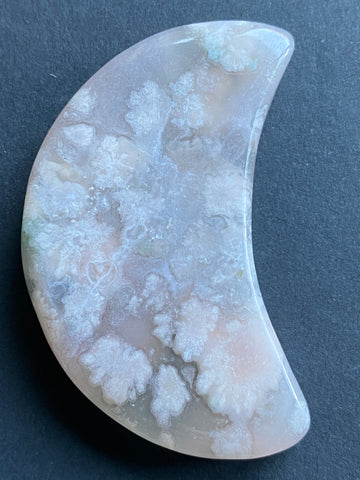 Flower Agate Moon