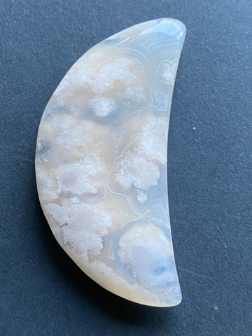 Flower Agate Moon