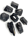 Black Tourmaline Raw Crystal Specimens