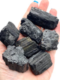 Black Tourmaline Raw Crystal Specimens